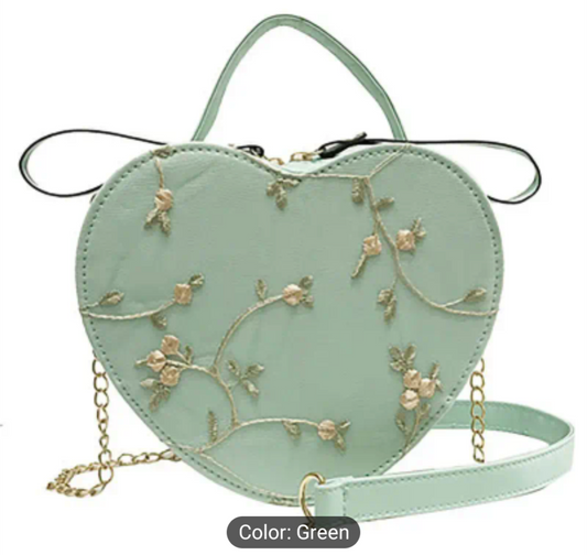 Heart and Vine Purse
