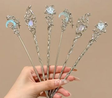 Moon Hair Pins